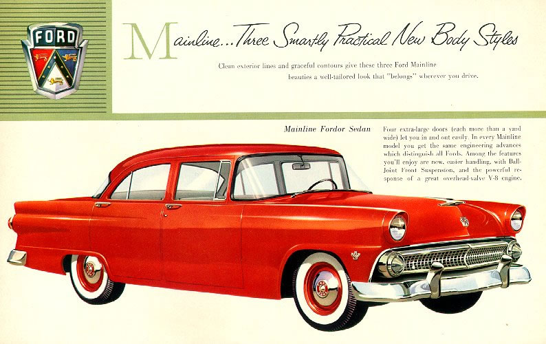 1955 Ford Brochure Page 6